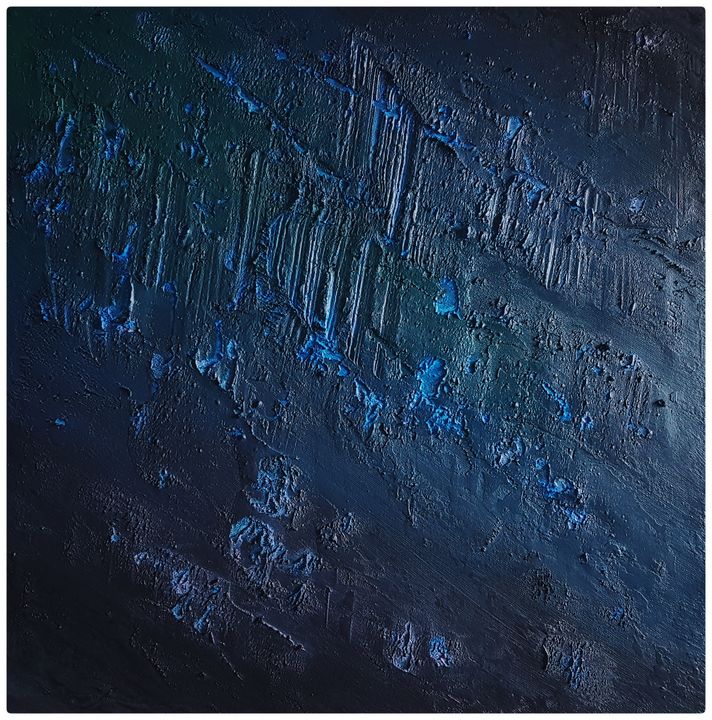 Monochrome bleu 1 - Marc Boutin