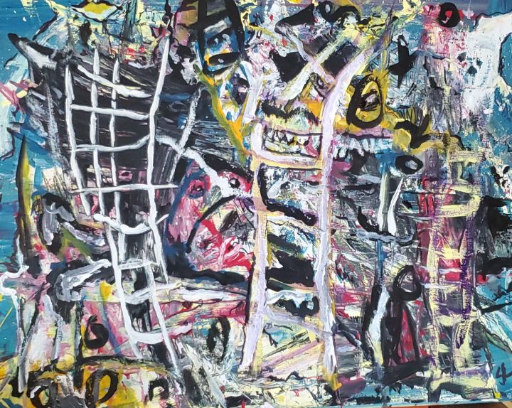 This has to be hell - infinite creations Scott Kinney - Paintings ...