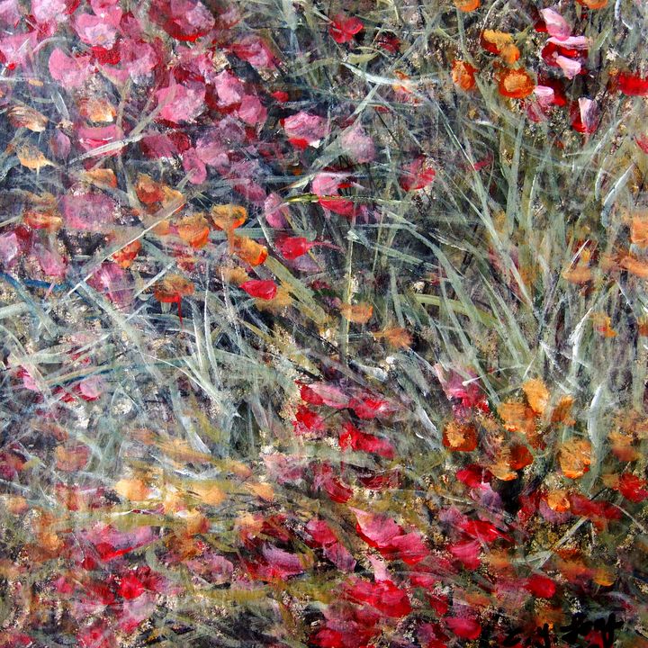 Grasses and Flowers Art of ChunYi Long Paintings & Prints, Flowers