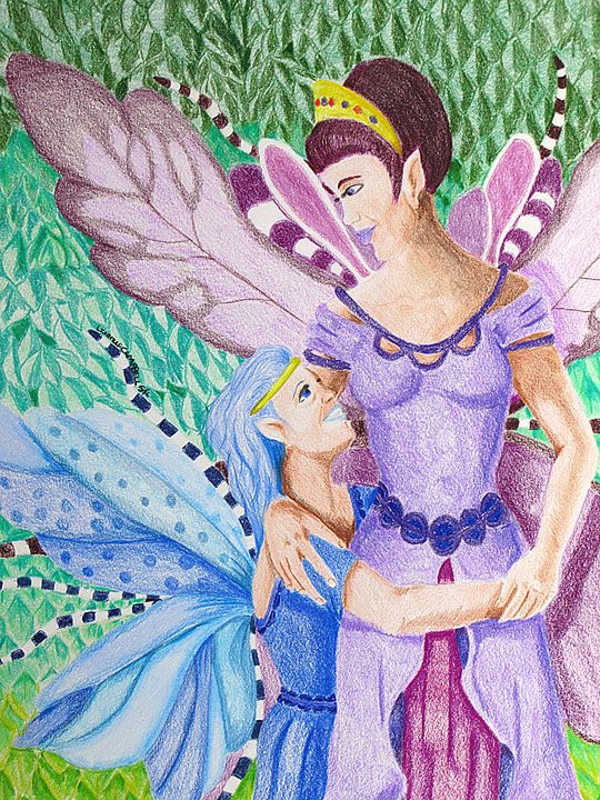 Fairy Queen and Princess - LRCampbell