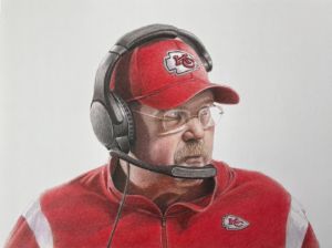 Tyreek Hill - Rick Schaff - Paintings & Prints, People & Figures, Sports  Figures, Football - ArtPal