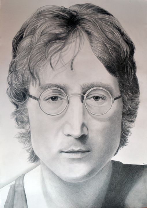 John Lennon  Pencil Sketch by Sylveontan on DeviantArt