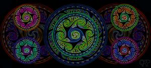 Variated Spheres Celtic Symbols I