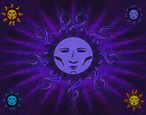 Sublime Moon II Tapestry