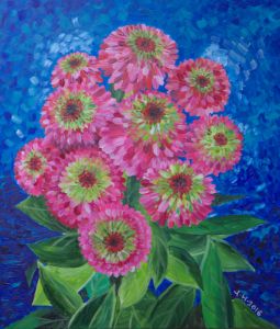 Abstract Dahlia