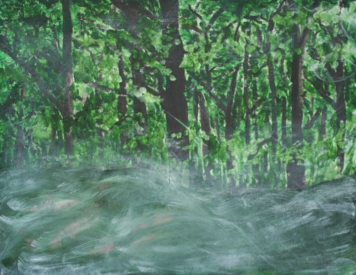 forest - Paintings by Kelsey Fiala
