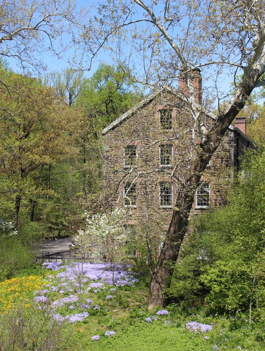 Mill House in the Botantical Garden - JesseEnslingArt