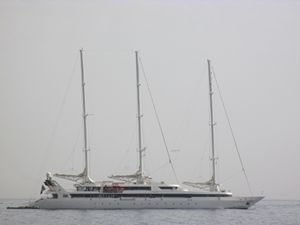 Amalfi Schooner up close
