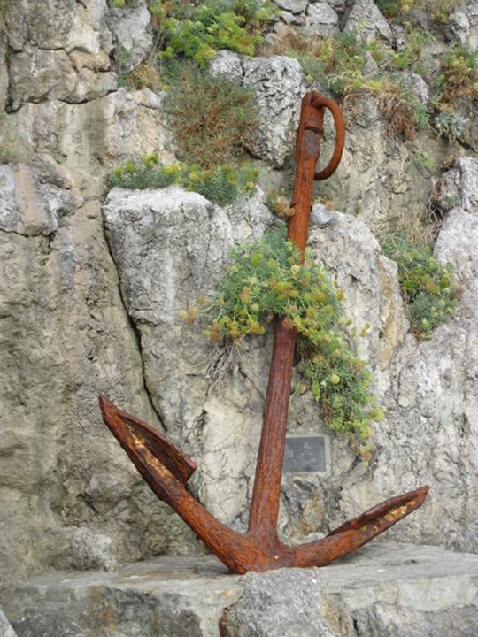 Anchor at Positano Harbor - JesseEnslingArt