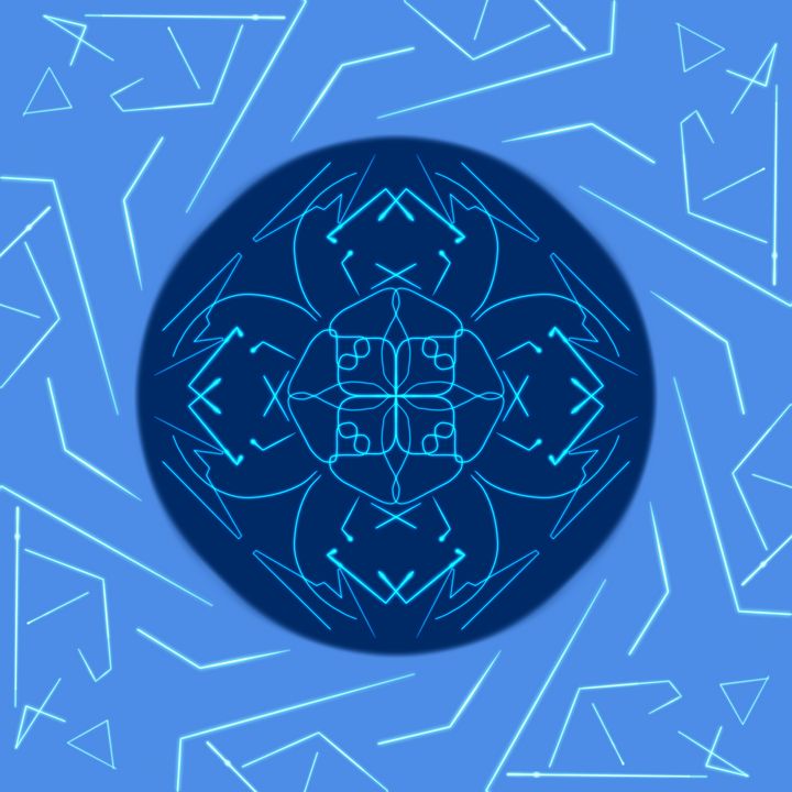 Electric Mandala - Artspossiblealways