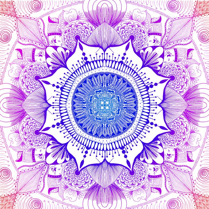 Mandala of Nature - Artspossiblealways
