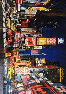 Times Square city scape jigsaw