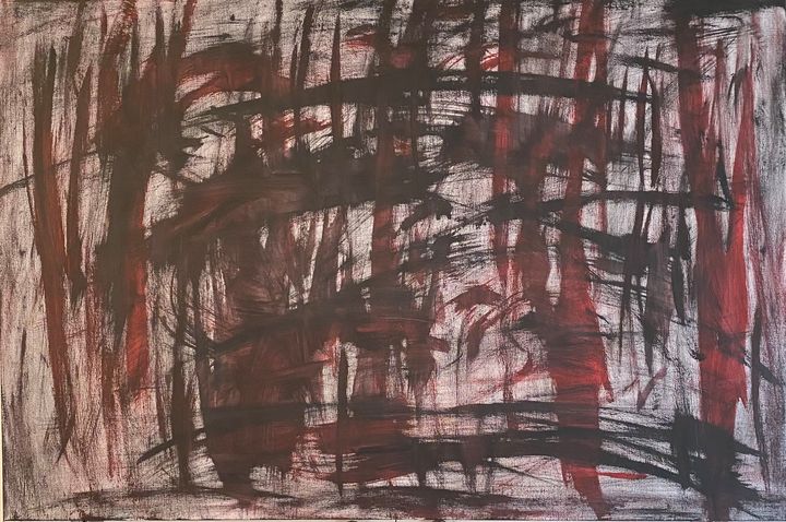 Red in Black - Jordan Banion Art