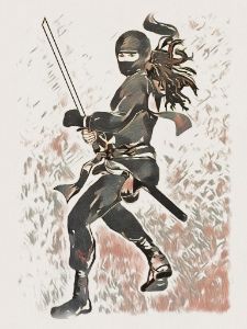 Female Ninja - Warrior Spirit Ninjas