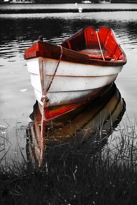 Red Boat - DAPIXARA - Fine Art Photography