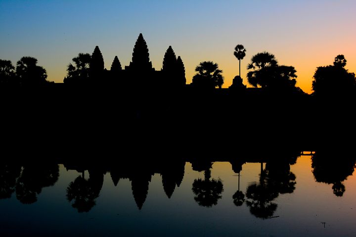 Angkor Vat at the sunrise - Melnevsky