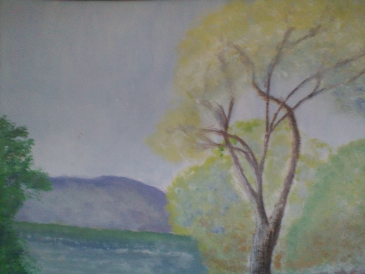 Trees by the Water - Asad Leo Nisar