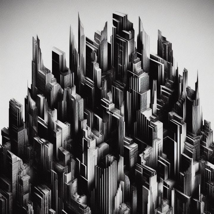 Inception - WINDIGOkid - Digital Art & AI, Abstract, Irregular Forms ...