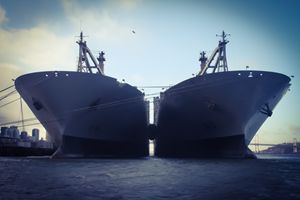 Naval Ships, San Francisco Bay