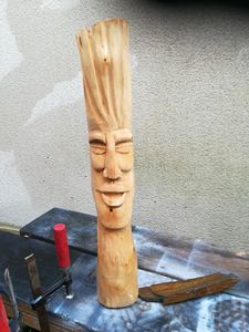 SCULPTURE SUR BOIS - zanni