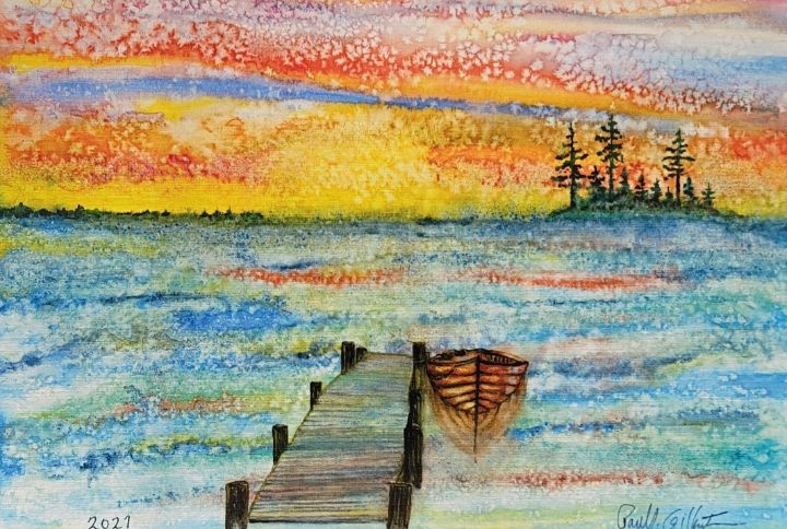 "The Dock at Sunset Bay..." - Own A Gilby                Paul@OwnAGilby.com