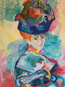 "Gilby vs. Matisse Woman in the Hat" - Own A Gilby                 Paul@ownagilby .com