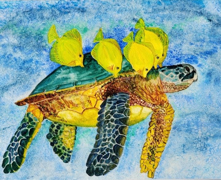 "Green Sea Turtle Spa" - Own A Gilby                Paul@OwnAGilby.com