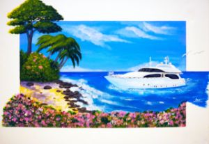 Painting "A gift to a loved one"