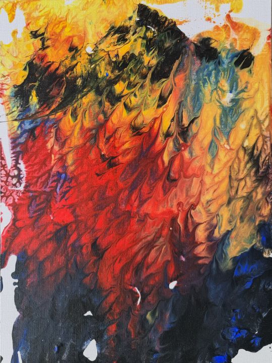 Mountains on fire, - C.E.T. Chicu Eugenia Touma