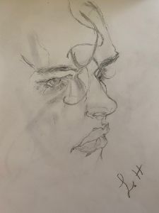 Drawing Pencil Art, Portrait Drawing