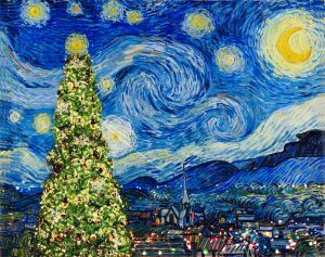 Van Gogh Starry Night Christmas Tree