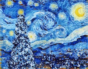 Van Gogh Starry Night Christmas