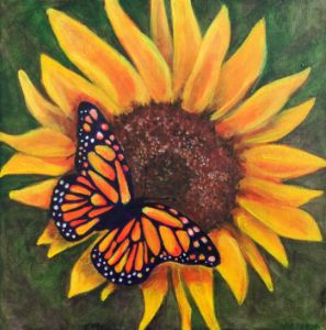 Monarch Sunflower