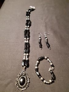 Magnetic Necklace, Bracelet,Earrings