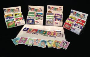 Silly Faces Trading Cards Sets