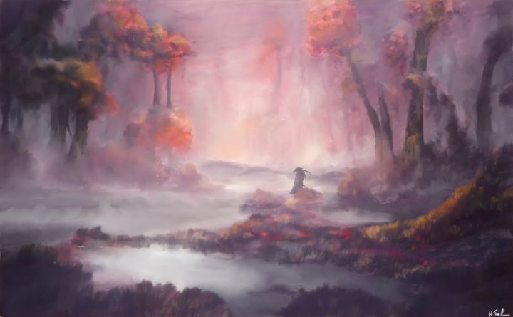 The lonely samurai - GrafvonBlauli - Drawings & Illustration