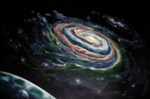 Mystery galaxy in universe - Vinka Artvibes