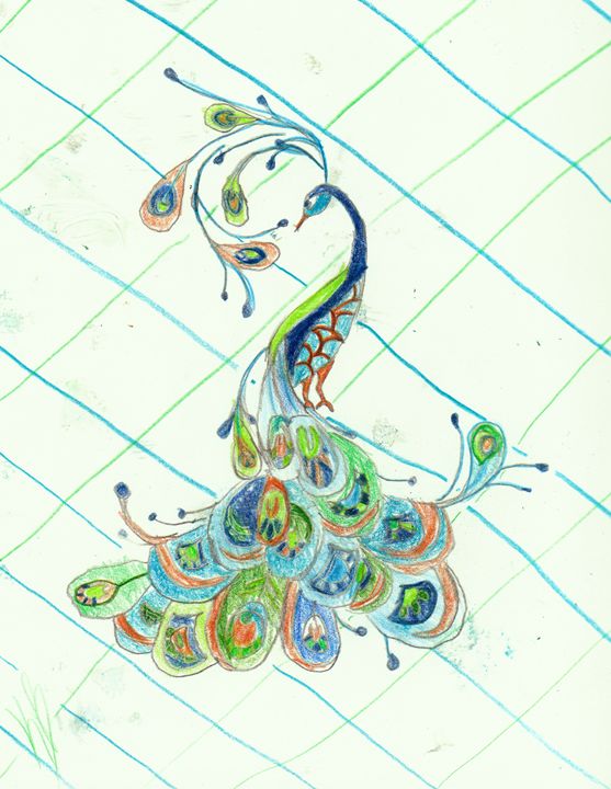 Peacock - Katie B ART