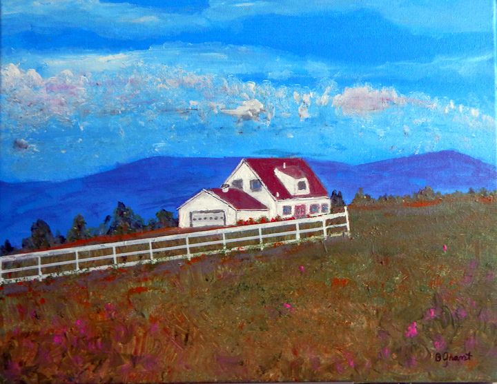 House on the Hill - B Grant Art