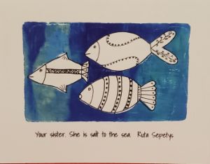Your Sister. She is salt to the sea. - A Bit of Whimsy Company