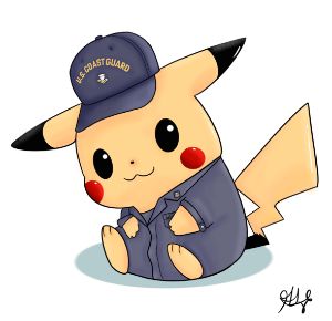 U.S. Coast Guard Pikachu