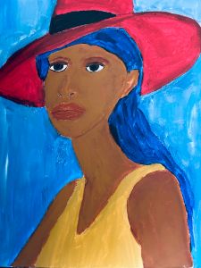 Natalie’s red hat