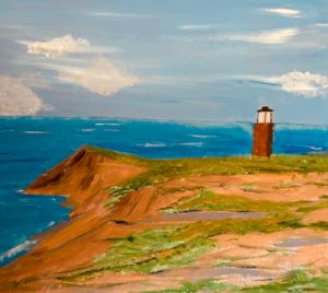 Lighthouse sea view