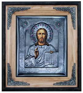 The icon of Christ Pantocrator - SilverArt