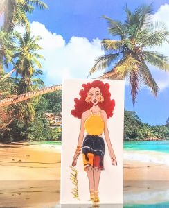 3D Carribbean Chic Card Collection