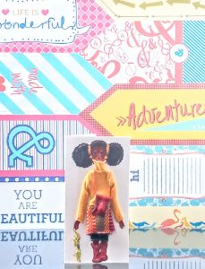 Mini 3D Fashion Greeting Card