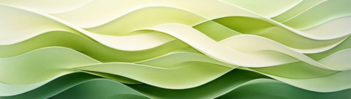 Soft Flowing Green Waves with Light - LynnoAti - Digital Art & AI ...