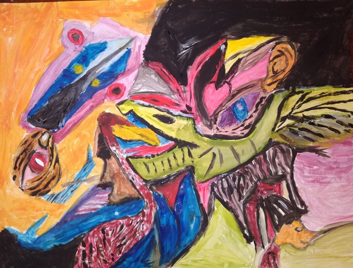 Big bang door - Artestic paint