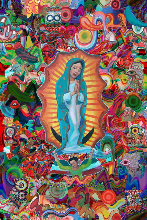 Virgin of Guadalupe - Diego Manuel Rodriguez