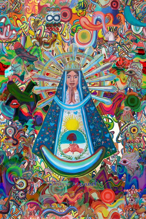 Virgin of Lujan - Diego Manuel Rodriguez